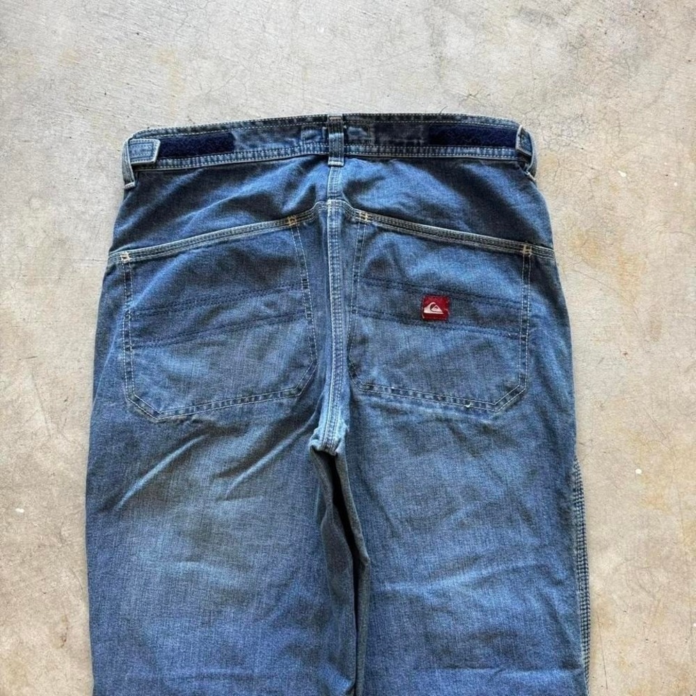 Baggy Quiksilver Vintage Y2K Denim Jeans Surf Summer 30x34